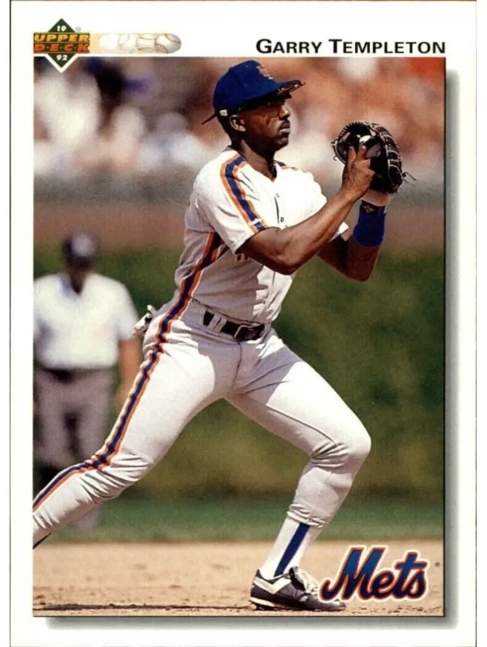 Garry Templeton 1992 Upper Deck MLB #411 Baseball Card New York Mets